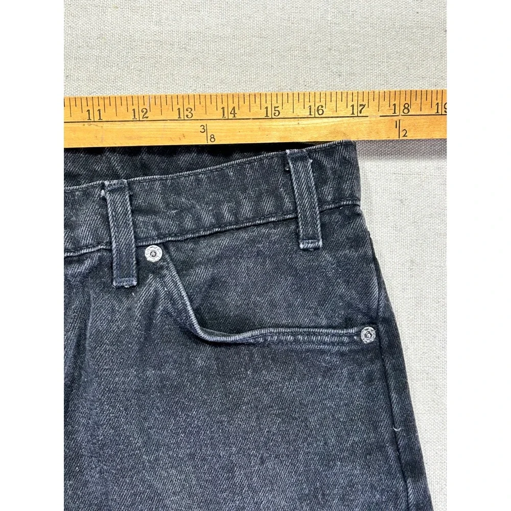 Vintage Levi's 550 Men's 36 Orange Tab Jeans Black Denim Relaxed Taper Baggy 90s